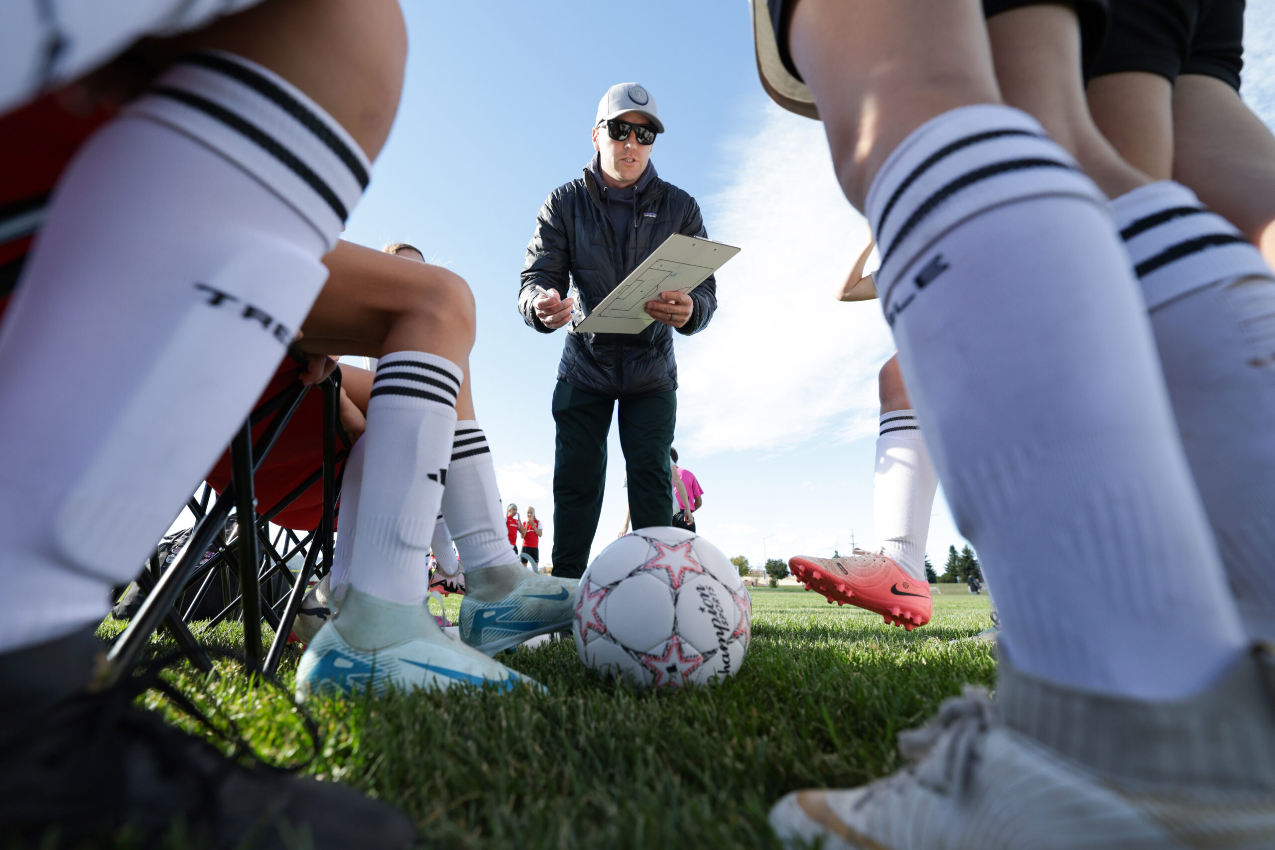 Sting 14G Yellow vs Sandpoint Strikers at Glacier Cup 2024 in Whitefish, Montana - Photos by Jason Buscema | Buscema Photography